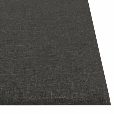 VidaXL Panneaux muraux 12 pcs Gris foncé 30x30 cm Tissu 1,08 m² 7 VidaXL Panneaux muraux 12 pcs Gris foncé 30x30 cm Tissu 1,08 m² – Image 5
