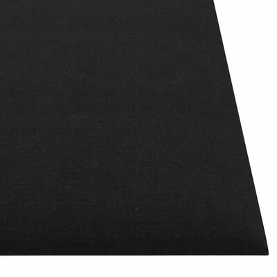 VidaXL Panneaux muraux 12 pcs Noir 30x30 cm Tissu 1,08 m² 7 VidaXL Panneaux muraux 12 pcs Noir 30x30 cm Tissu 1,08 m² – Image 5