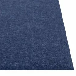 VidaXL Panneaux muraux 12 pcs Bleu 30x30 cm Tissu 1,08 m² 12 VidaXL Panneaux muraux 12 pcs Bleu 30x30 cm Tissu 1,08 m² -Matériaux de construction Soldes image 5 343798