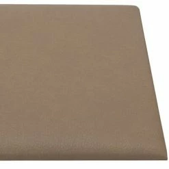 VidaXL Panneaux muraux 12 pcs Cappuccino 30x30 cm Similicuir 1,08 m² -Matériaux de construction Soldes image 5 343803