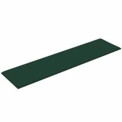 VidaXL Panneaux muraux 12 pcs Vert foncé 60x15 cm Tissu 1,08 m² -Matériaux de construction Soldes image 5 343821