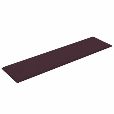 VidaXL Panneaux muraux 12 pcs Violet 60x15 cm Tissu 1,08 m² 7 VidaXL Panneaux muraux 12 pcs Violet 60x15 cm Tissu 1,08 m² – Image 5