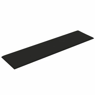 VidaXL Panneaux muraux 12 pcs Noir 60x15 cm Tissu 1,08 m² 7 VidaXL Panneaux muraux 12 pcs Noir 60x15 cm Tissu 1,08 m² – Image 5