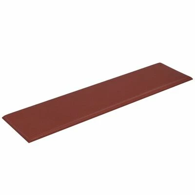 VidaXL Panneaux muraux 12pcs Rouge bordeaux 60x15cm Similicuir 1,08 m² 7 VidaXL Panneaux muraux 12pcs Rouge bordeaux 60x15cm Similicuir 1,08 m² – Image 5