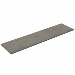 VidaXL Panneaux muraux 12 pcs Gris clair 60x15 cm Velours 1,08 m² -Matériaux de construction Soldes image 5 343835