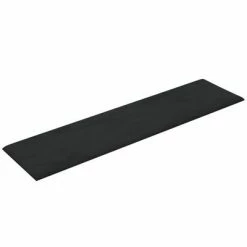 VidaXL Panneaux muraux 12 pcs Noir 60x15 cm Velours 1,08 m² -Matériaux de construction Soldes image 5 343840