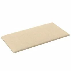 VidaXL Panneaux muraux 12 pcs Crème 60x30 cm Tissu 2,16 m² -Matériaux de construction Soldes image 5 343844