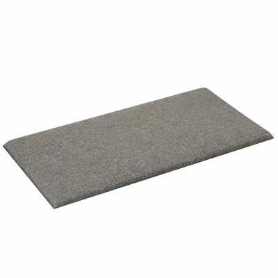VidaXL Panneaux muraux 12 pcs Gris clair 60x30 cm Tissu 2,16 m² 7 VidaXL Panneaux muraux 12 pcs Gris clair 60x30 cm Tissu 2,16 m² – Image 5