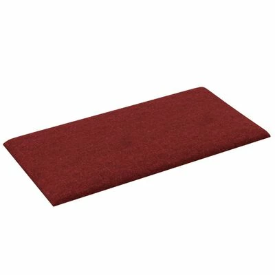 VidaXL Panneaux muraux 12 pcs Rouge bordeaux 60x30 cm Tissu 2,16 m² 7 VidaXL Panneaux muraux 12 pcs Rouge bordeaux 60x30 cm Tissu 2,16 m² – Image 5