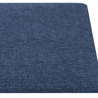 VidaXL Panneaux muraux 12 pcs Bleu 60x30 cm Tissu 2,16 m² 7 VidaXL Panneaux muraux 12 pcs Bleu 60x30 cm Tissu 2,16 m² – Image 5