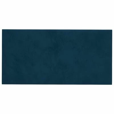 VidaXL Panneaux muraux 12 pcs Bleu 60x30 cm Velours 2,16 m² 7 VidaXL Panneaux muraux 12 pcs Bleu 60x30 cm Velours 2,16 m² – Image 5