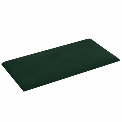 VidaXL Panneaux muraux 12 pcs Vert foncé 60x30 cm Velours 2,16 m² 7 VidaXL Panneaux muraux 12 pcs Vert foncé 60x30 cm Velours 2,16 m² – Image 5