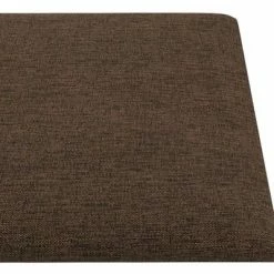 VidaXL Panneaux muraux 12 pcs Marron 90x15 cm Tissu 1,62 m² 12 VidaXL Panneaux muraux 12 pcs Marron 90x15 cm Tissu 1,62 m² -Matériaux de construction Soldes image 5 343875