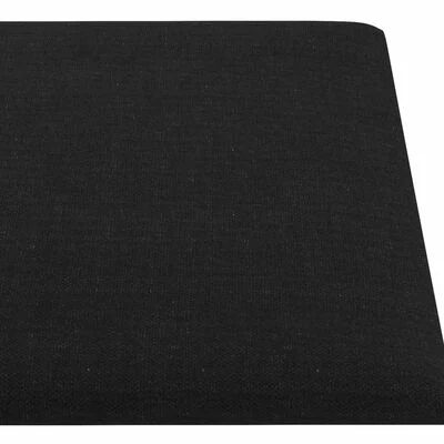 VidaXL Panneaux muraux 12 pcs Noir 90x15 cm Tissu 1,62 m² 7 VidaXL Panneaux muraux 12 pcs Noir 90x15 cm Tissu 1,62 m² – Image 5