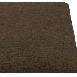 VidaXL Panneaux muraux 12 pcs Marron 90x30 cm Tissu 3,24 m² 12 VidaXL Panneaux muraux 12 pcs Marron 90x30 cm Tissu 3,24 m² -Matériaux de construction Soldes image 5 343903