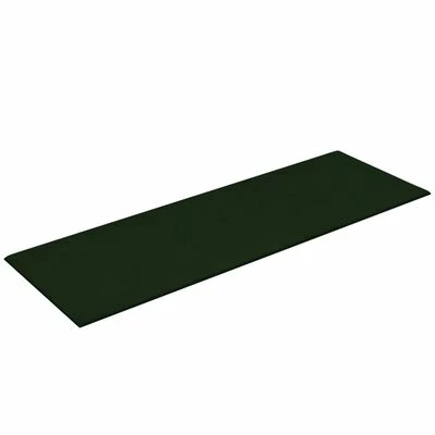 VidaXL Panneaux muraux 12 pcs Vert foncé 90x30 cm Velours 3,24 m² 7 VidaXL Panneaux muraux 12 pcs Vert foncé 90x30 cm Velours 3,24 m² – Image 5