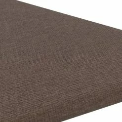 VidaXL Panneaux muraux 12 pcs Marron 30x30 cm Tissu 1,08 m² -Matériaux de construction Soldes image 5 343931