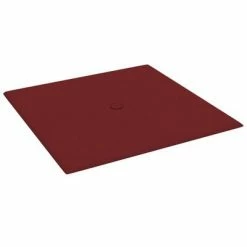 VidaXL Panneaux muraux 12 pcs Rouge bordeaux 30x30 cm Tissu 1,08 m² -Matériaux de construction Soldes image 5 343960