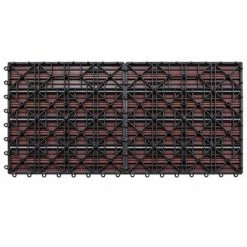 VidaXL Dalles WPC 60x30 cm 6 pcs 1m² Marron -Matériaux de construction Soldes image 5 49055