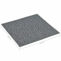 VidaXL Planches de plancher autoadhésives 5,11 m² PVC Gris -Matériaux de construction Soldes image 6 146244