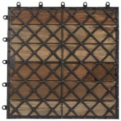 VidaXL Carreaux de terrasse 20pcs Délavage gris 30x30 cm Acacia solide 13 VidaXL Carreaux de terrasse 20pcs Délavage gris 30x30 cm Acacia solide -Matériaux de construction Soldes image 6 3054432