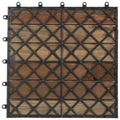 VidaXL Carreaux de terrasse 30pcs Délavage gris 30x30 cm Acacia solide 13 VidaXL Carreaux de terrasse 30pcs Délavage gris 30x30 cm Acacia solide -Matériaux de construction Soldes image 6 3054433
