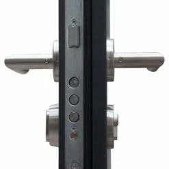 VidaXL Porte d'entrée Aluminium Anthracite 110x207,5 cm 13 VidaXL Porte d'entrée Aluminium Anthracite 110x207,5 cm -Matériaux de construction Soldes image 6 3059703