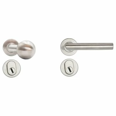 VidaXL Porte d'entrée Aluminium Blanc 110x207,5 cm 8 VidaXL Porte d'entrée Aluminium Blanc 110x207,5 cm – Image 6