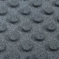 VidaXL Carreaux de protection antichoc 12pcs Caoutchouc 50x50x3cm Gris -Matériaux de construction Soldes image 6 3096596