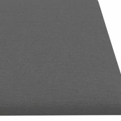 VidaXL Panneaux muraux 12 pcs Gris clair 60x15 cm Tissu 1,08 m² -Matériaux de construction Soldes image 6 343817