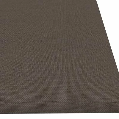 VidaXL Panneaux muraux 12 pcs Taupe 60x15 cm Tissu 1,08 m² 8 VidaXL Panneaux muraux 12 pcs Taupe 60x15 cm Tissu 1,08 m² – Image 6