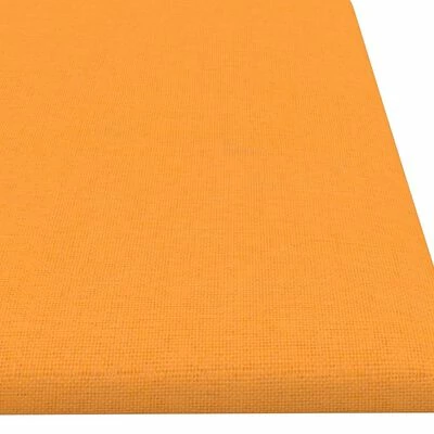 VidaXL Panneaux muraux 12 pcs Jaune foncé 60x15 cm Tissu 1,08 m² 8 VidaXL Panneaux muraux 12 pcs Jaune foncé 60x15 cm Tissu 1,08 m² – Image 6