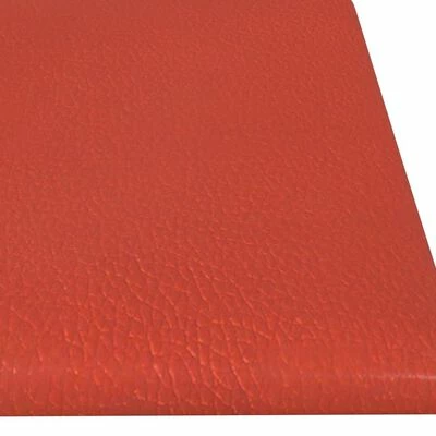 VidaXL Panneaux muraux 12 pcs Rouge 60x15 cm Similicuir 1,08 m² 8 VidaXL Panneaux muraux 12 pcs Rouge 60x15 cm Similicuir 1,08 m² – Image 6