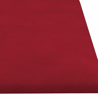 VidaXL Panneaux muraux 12 pcs Bordeaux 60x15 cm Velours 1,08 m² 8 VidaXL Panneaux muraux 12 pcs Bordeaux 60x15 cm Velours 1,08 m² – Image 6