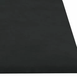 VidaXL Panneaux muraux 12 pcs Noir 60x15 cm Velours 1,08 m² -Matériaux de construction Soldes image 6 343840