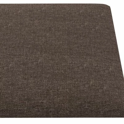VidaXL Panneaux muraux 12 pcs Taupe 60x30 cm Tissu 2,16 m² 8 VidaXL Panneaux muraux 12 pcs Taupe 60x30 cm Tissu 2,16 m² – Image 6