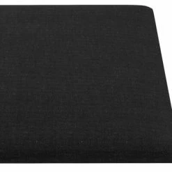 VidaXL Panneaux muraux 12 pcs Noir 60x30 cm Tissu 2,16 m² -Matériaux de construction Soldes image 6 343852