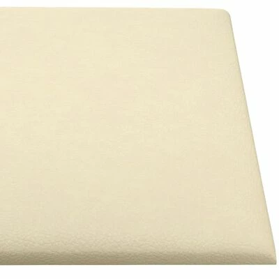 VidaXL Panneaux muraux 12 pcs Crème 60x30 cm Similicuir 2,16 m² 8 VidaXL Panneaux muraux 12 pcs Crème 60x30 cm Similicuir 2,16 m² – Image 6