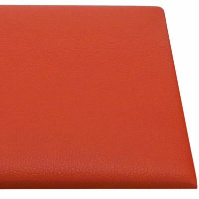 VidaXL Panneaux muraux 12 pcs Rouge 90x30 cm Similicuir 3,24 m² 8 VidaXL Panneaux muraux 12 pcs Rouge 90x30 cm Similicuir 3,24 m² – Image 6