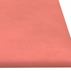 VidaXL Panneaux muraux 12 pcs Rose 90x30 cm Velours 3,24 m² -Matériaux de construction Soldes image 6 343922