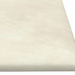 VidaXL Panneaux muraux 12 pcs Crème 90x30 cm Velours 3,24 m² -Matériaux de construction Soldes image 6 343927