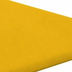VidaXL Panneaux muraux 12 pcs Jaune 30x30 cm Velours 1,08 m² -Matériaux de construction Soldes image 6 343953