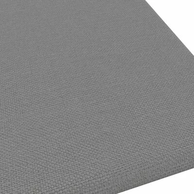 VidaXL Panneaux muraux 12 pcs Gris clair 30x30 cm Tissu 1,08 m² 8 VidaXL Panneaux muraux 12 pcs Gris clair 30x30 cm Tissu 1,08 m² – Image 6
