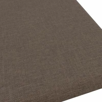 VidaXL Panneaux muraux 12 pcs Marron 30x30 cm Tissu 1,08 m² 8 VidaXL Panneaux muraux 12 pcs Marron 30x30 cm Tissu 1,08 m² – Image 6