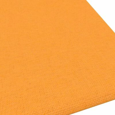 VidaXL Panneaux muraux 12 pcs Jaune foncé 30x30 cm Tissu 1,08 m² 8 VidaXL Panneaux muraux 12 pcs Jaune foncé 30x30 cm Tissu 1,08 m² – Image 6