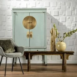 WallArt Panneaux muraux 3D Squares 12 pcs GA-WA09 -Matériaux de construction Soldes image 6 412823