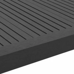 VidaXL Cornière de terrasse 5 pcs WPC 170 cm Noir -Matériaux de construction Soldes image 6 45020